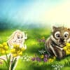 Wombat, Wombats, Frühling, Oskar, Kinderbuch Illustrator gesucht, Kinderbuchillustrator gesucht, Kinderbuch illustrieren lassen, Kinderbuch erstellen lassen, Kinderbuchillustrator Andrea Baitz, Buchillustrator gesucht, Buch Illustrator, Kinderbuch Illustration, Kinderbuchillustration, Buchillustration, Buch Illustration, suche kinderbuchillustrator, suche illustrator, Cover Illustration